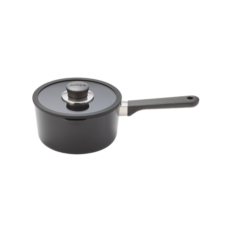 Judge Vista Ceramic 18cm Draining Saucepan 2.25 Litre - Black | JV06D