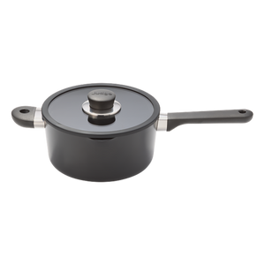 Judge Vista Ceramic 20cm Draining Saucepan 3 Litre - Black | JV07D