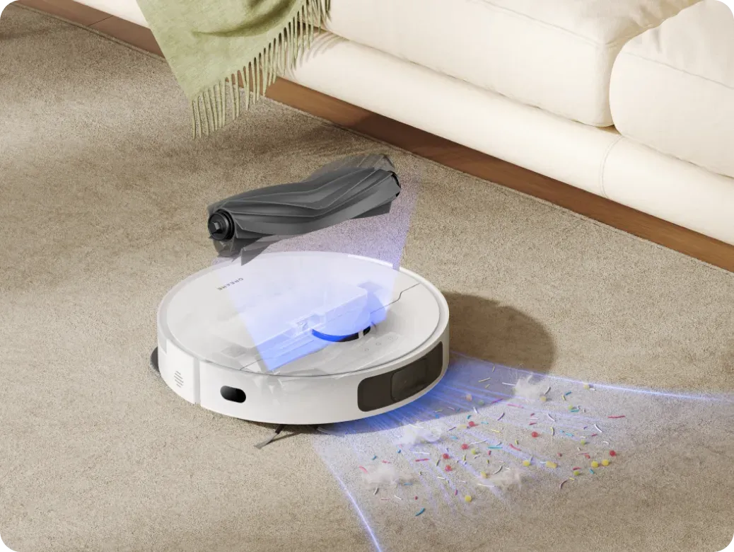 Dreame Robot Vacuum Robotic Vac L10s Pro Gen 2 - White | RLL42SDA