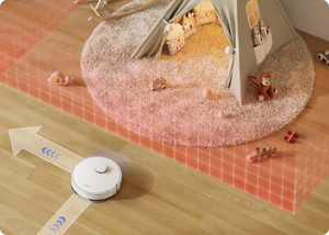 Dreame Robot Vacuum Robotic Vac L10s Pro Gen 2 - White | RLL42SDA