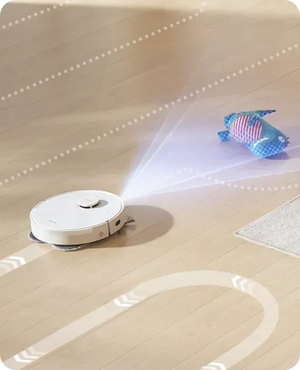 Dreame Robot Vacuum Robotic Vac L10s Pro Gen 2 - White | RLL42SDA