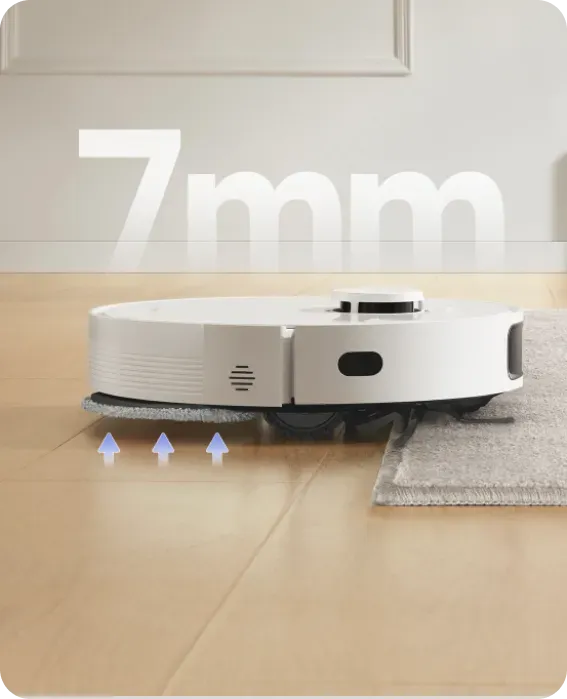Dreame Robot Vacuum Robotic Vac L10s Pro Gen 2 - White | RLL42SDA