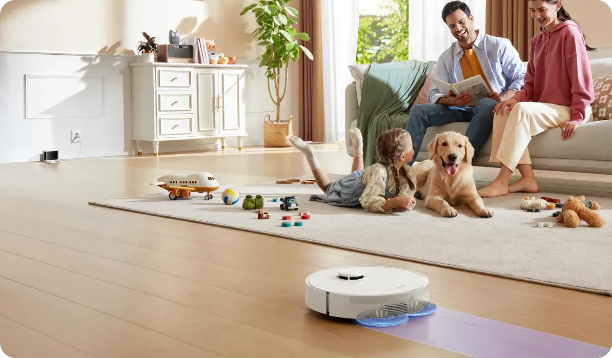 Dreame Robot Vacuum Robotic Vac L10s Pro Gen 2 - White | RLL42SDA