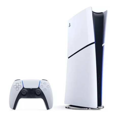 SONY PlayStation 5 PS5 Digital Edition (Model Group - Slim) 1TB with Dual Sense Controller - White | P5HEHWSNY57728