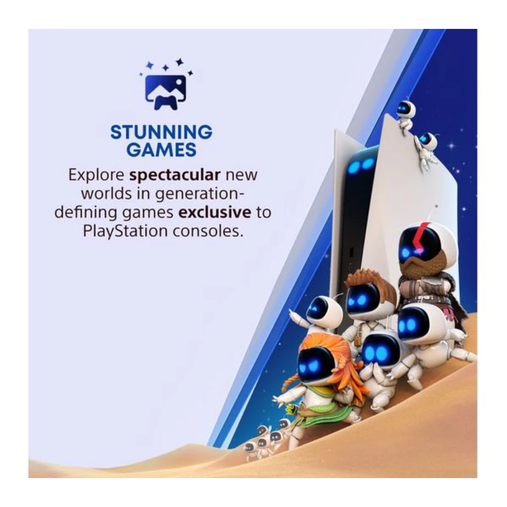 Sony Playstation 5 Digital Edition Gaming Console Slim 825GB - White | P5HEHWSNY02071