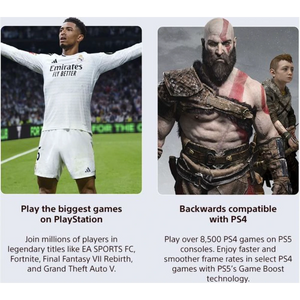 Sony Playstation 5 Digital Edition Gaming Console Slim 825GB - White | P5HEHWSNY02071