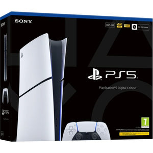 Sony Playstation 5 Digital Edition Gaming Console Slim 825GB - White | P5HEHWSNY02071