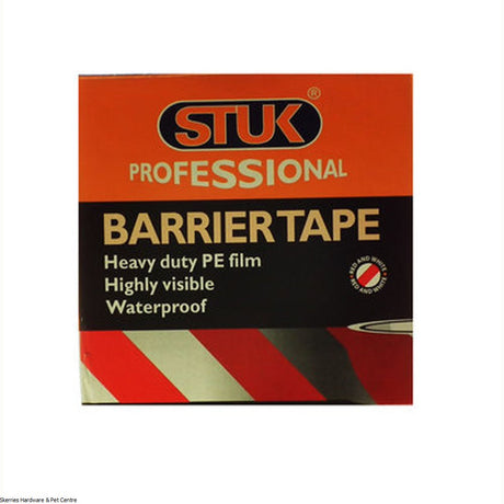 Stuk Barrier Tape 500 Metre - Red / White | 1915-34