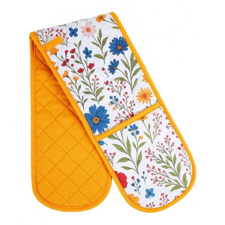 Steelex Double Oven Glove - Wild Flower | TX4000WD