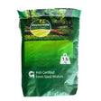 Evergreen Lawn Seed 1.5kg bag with green packaging featuring a circular logo, product name, weight indicator, and Irish Certified Lawn Seed Mixture certification mark, displayed against white background