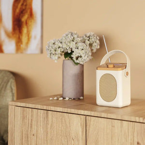 Majority Little Shelford Portable DAB Radio with Bluetooth - Cream | LSHDABCRM