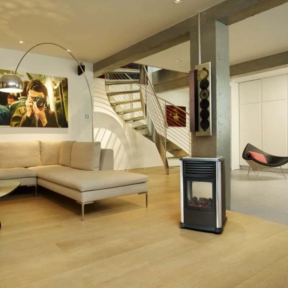 Manhattan Portable Gas Fire Heater - 3.4kw