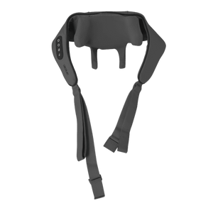 Gray neck massager on a transparent background