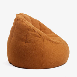 Elephant Boucle Chair Bean Bag - Terracota | EBOTER20