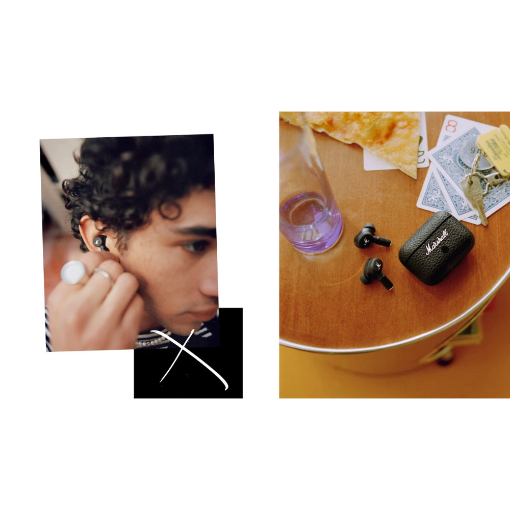 Marshall Motif II ANC Active Noise Canceling Earbuds - Black | 1006450