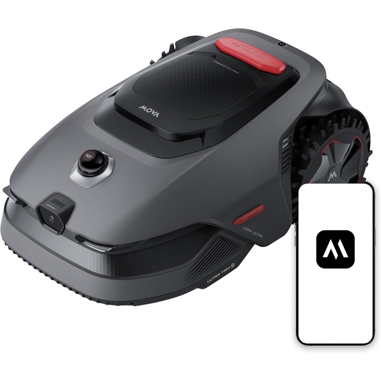 Mova LiDax Ultra 800 Robot Robotic Lawn Mower 800m2 - Grey | MXXM2100