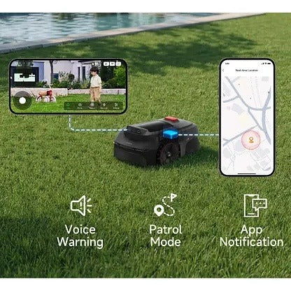 Mova ViAX 300 Robot Robotic Lawn Mower 300m2 - Black / Red | MVVV1200