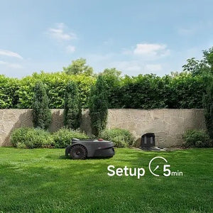 Mova ViAX 500 Robot Robotic Lawn Mower 500m2 - Grey | MVLM2100