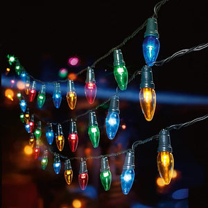 Premier 120 Multi-Action LED Party Christmas Lights - Multi-Coloured | LV111098M