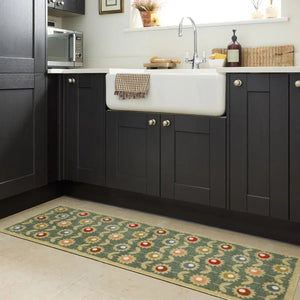 My Mat Runner Doormatt 50cm x 150cm - Multi Floral Sage | PT645851