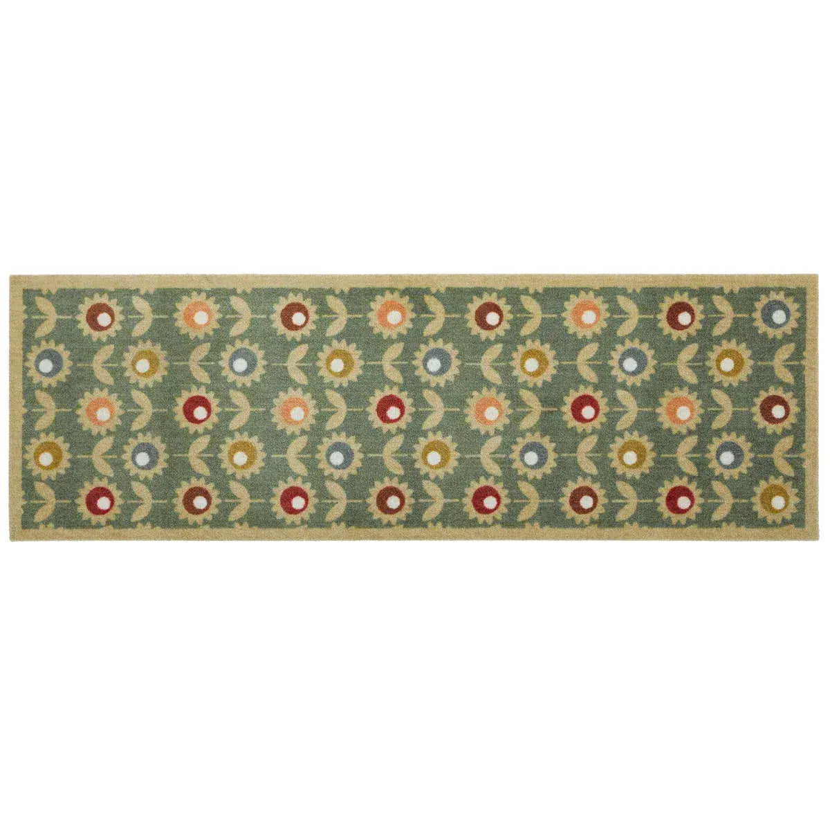 My Mat Runner Doormatt 50cm x 150cm - Multi Floral Sage | PT645851