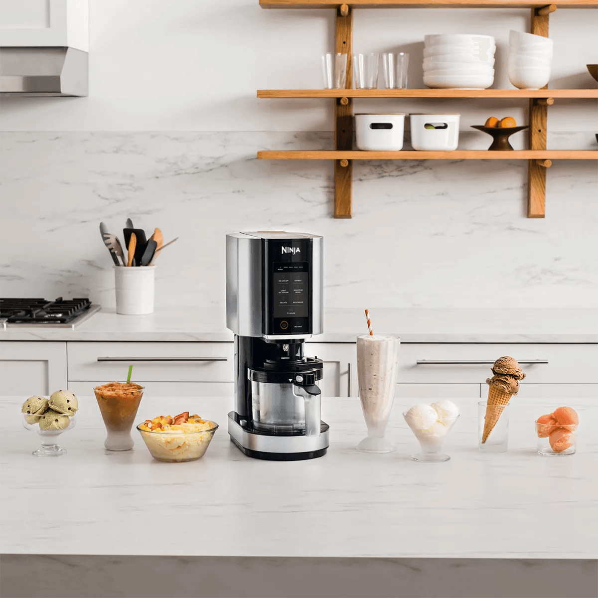 Ninja Creami Ice Cream & Frozen Dessert Maker - Black & Silver | NC300UK