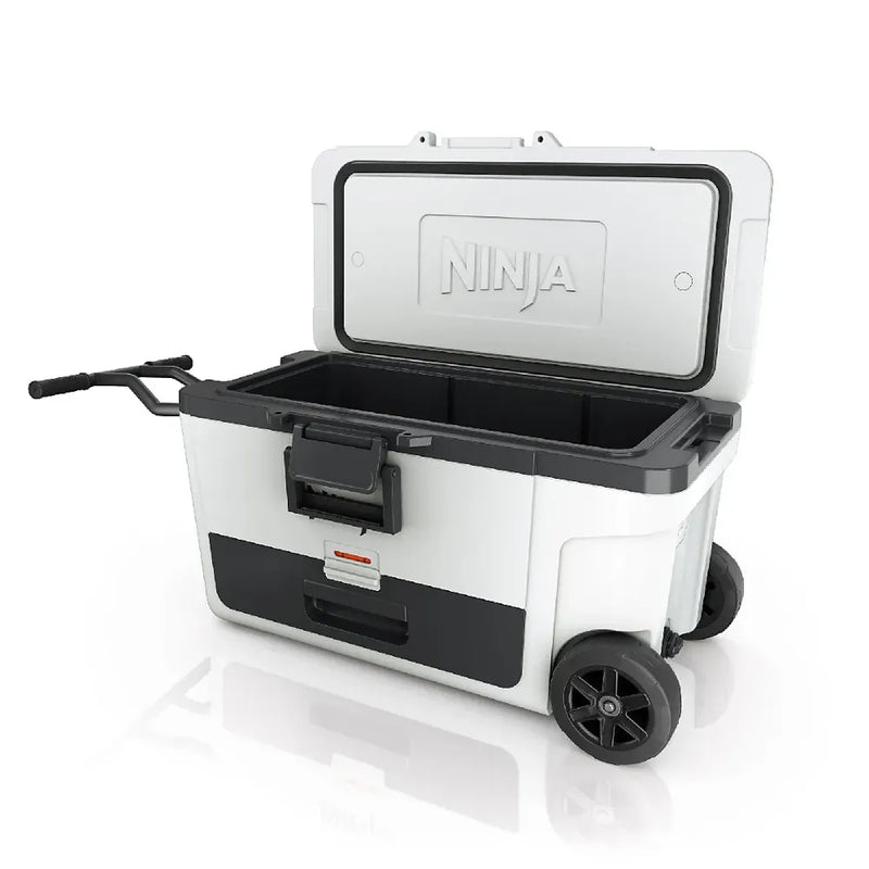 Ninja FrostVault 61L Wheeled Cooler Box | Cloud White – Heavins
