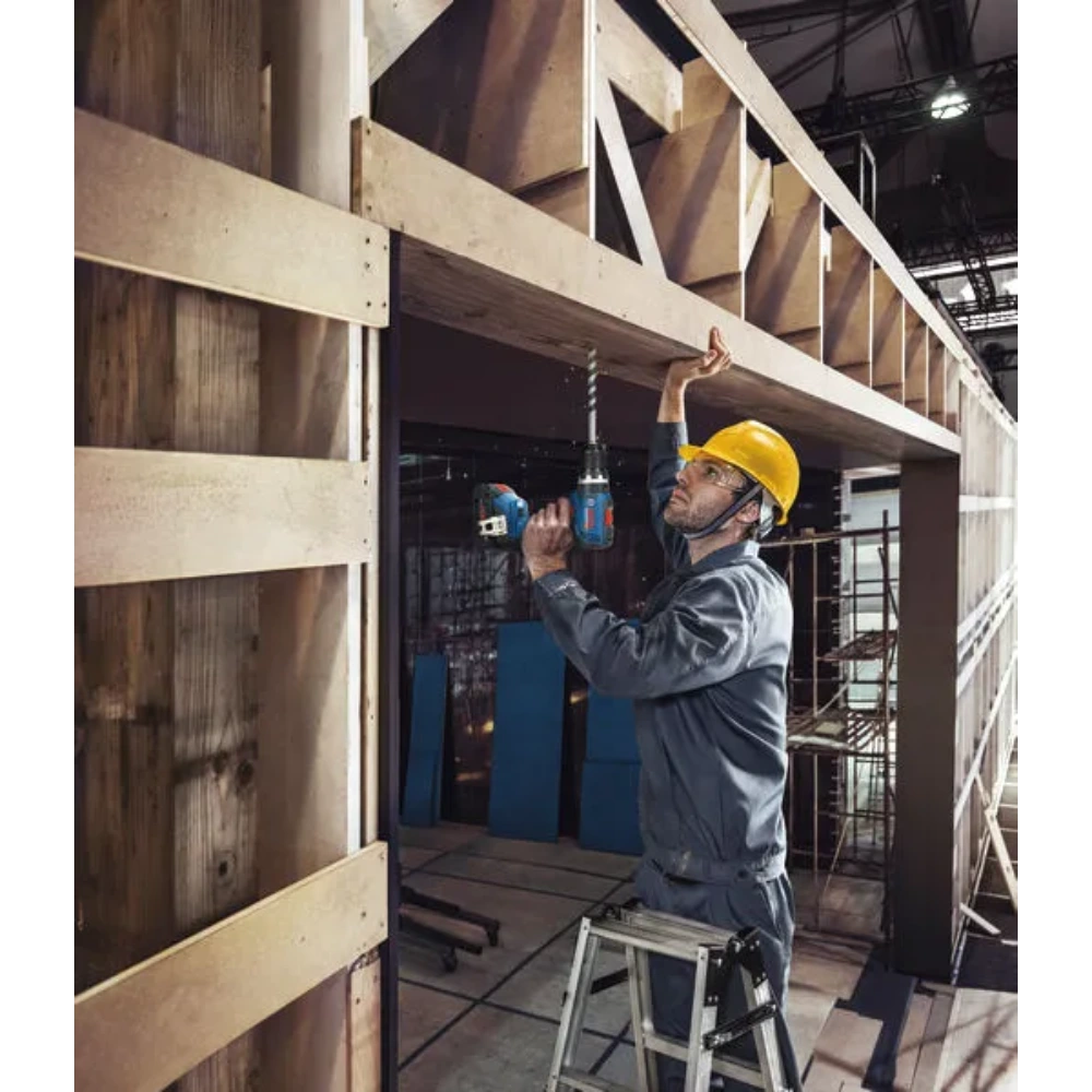 Bosch 18V Combi Drill with 2 x 4.0Ah Li-Ion Batteries | XMS25COMBIB