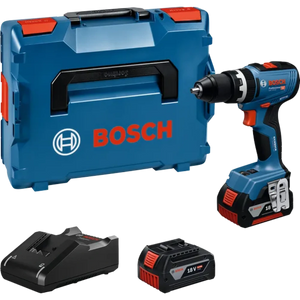 Bosch 18V Combi Drill with 2 x 4.0Ah Li-Ion Batteries