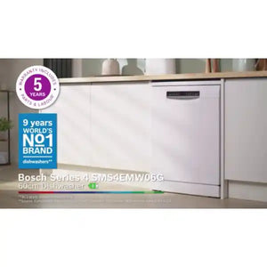 Bosch Series 4 14 Place Dishwasher with Wifi - White | SMS4EMW06G