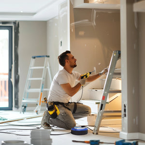 Masterplug 4 Socket 5 Metre Cable Extension Reel 10amp | SCT0510/4BL-MP