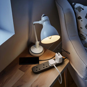 Masterplug 4 Gang 2 Metre Extension Lead - Black | BFG210NB-MP