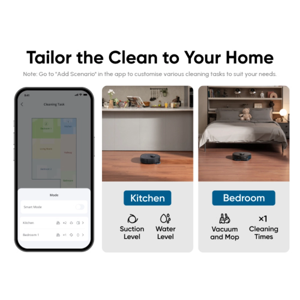 Eufy X10 Omni Pro Robot Vac Vacuum and Mop | T2351V11