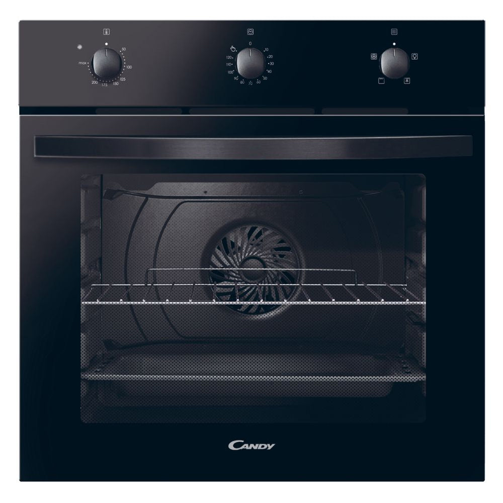 Candy Idea 65 Litre Built-In Electric Single Oven - Black | FIDCN403