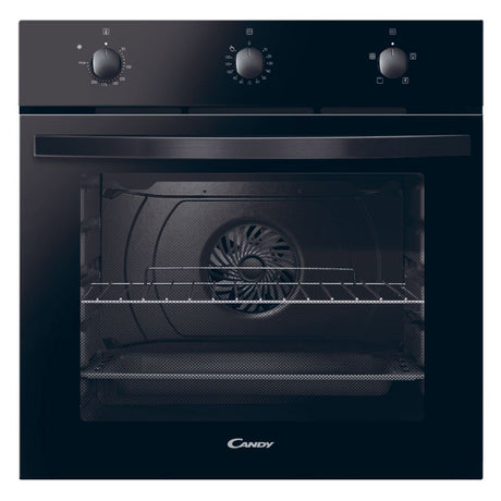 Candy Idea 65 Litre Built-In Electric Single Oven - Black | FIDCN403