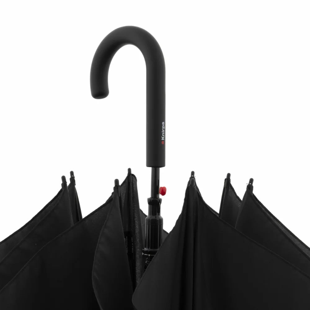 Knirps A.760 Automatic Stick Umbrella - Black | 9677618542