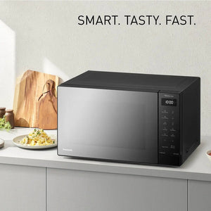 Panasonic 32 Litre 1000w Invertor Solo Microwave - Black | NN-ST65QBBPQ