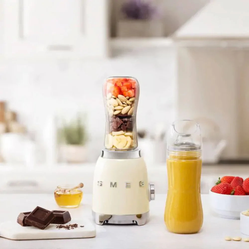 Smeg 50's Retro Compact Food Blender - Cream | PBF01CRUK