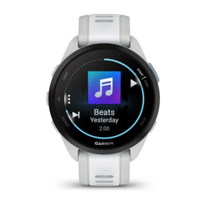 Garmin Forerunner 165 Music Smart Watch - Mist Grey and White | 49-GAR-010-02863-31