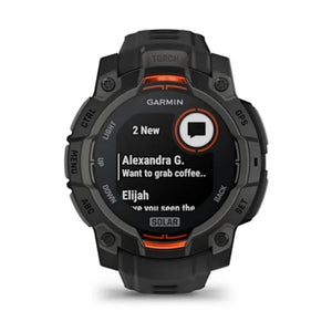 Garmin Instinct 3 45MM Solar Smart Fitness Watch - Black | 49-GAR-010-02934-00