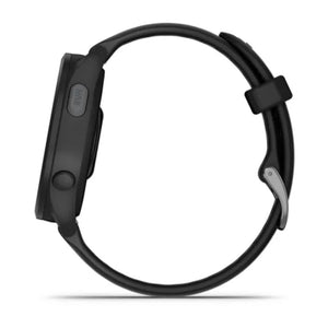 Garmin Forerunner 165 Music Smart Watch - Black and Slate Grey | 49-GAR-010-02863-30