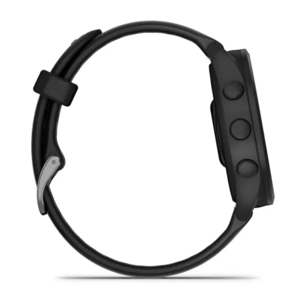 Garmin Forerunner 165 Music Smart Watch - Black and Slate Grey | 49-GAR-010-02863-30