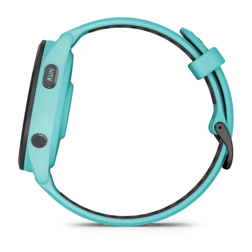 Garmin Forerunner 265 Running Smart Watch - Black Bezel & Aqua Case | 49-GAR-010-02810-12