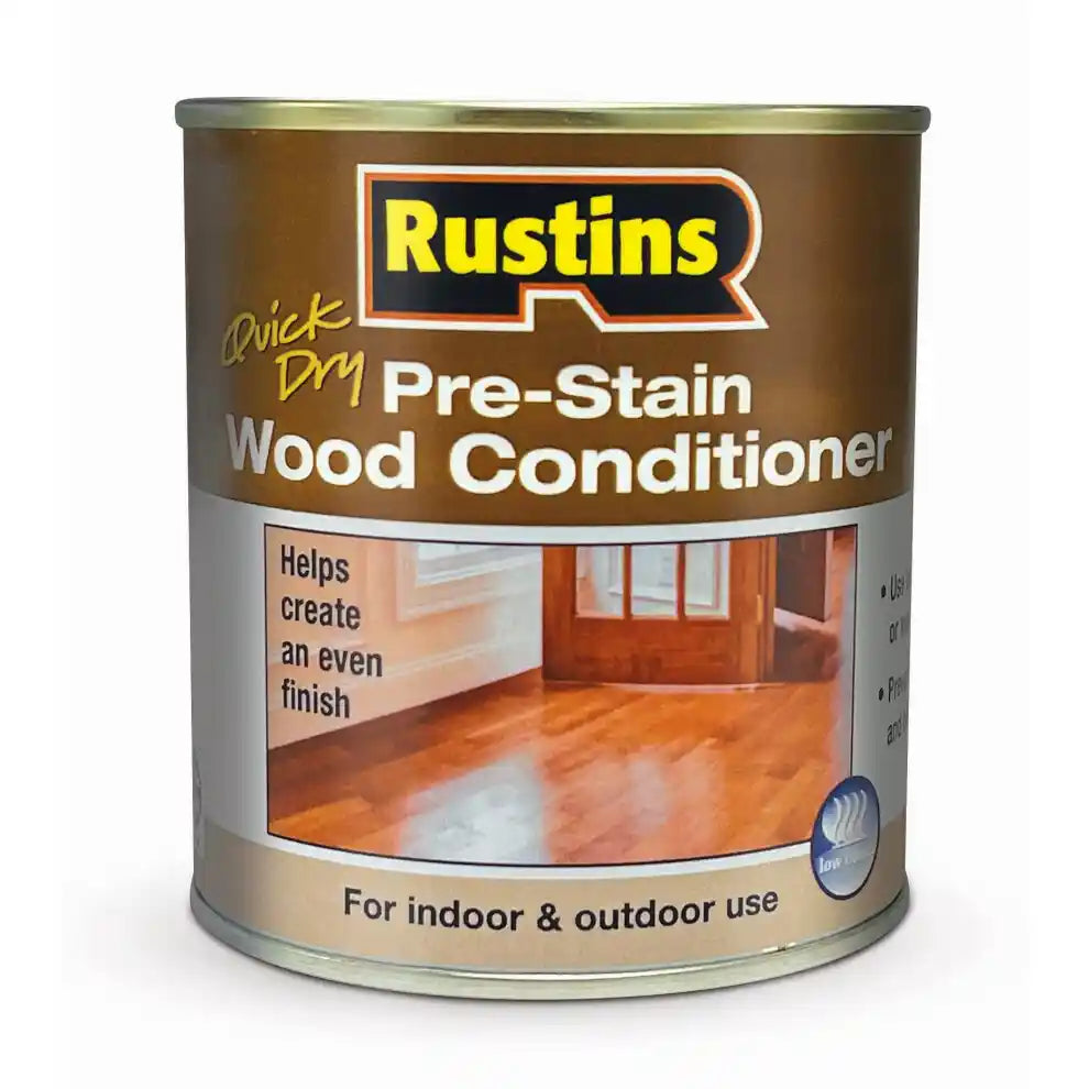 Rustins Pre Stain Wood Conditioner 500ml for Indoor and Outdoor | R690340