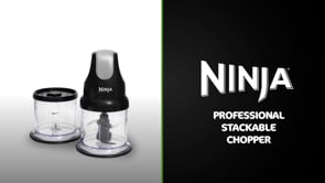 Ninja Professional Stackable Chopper 200W | NJ1002UKBK
