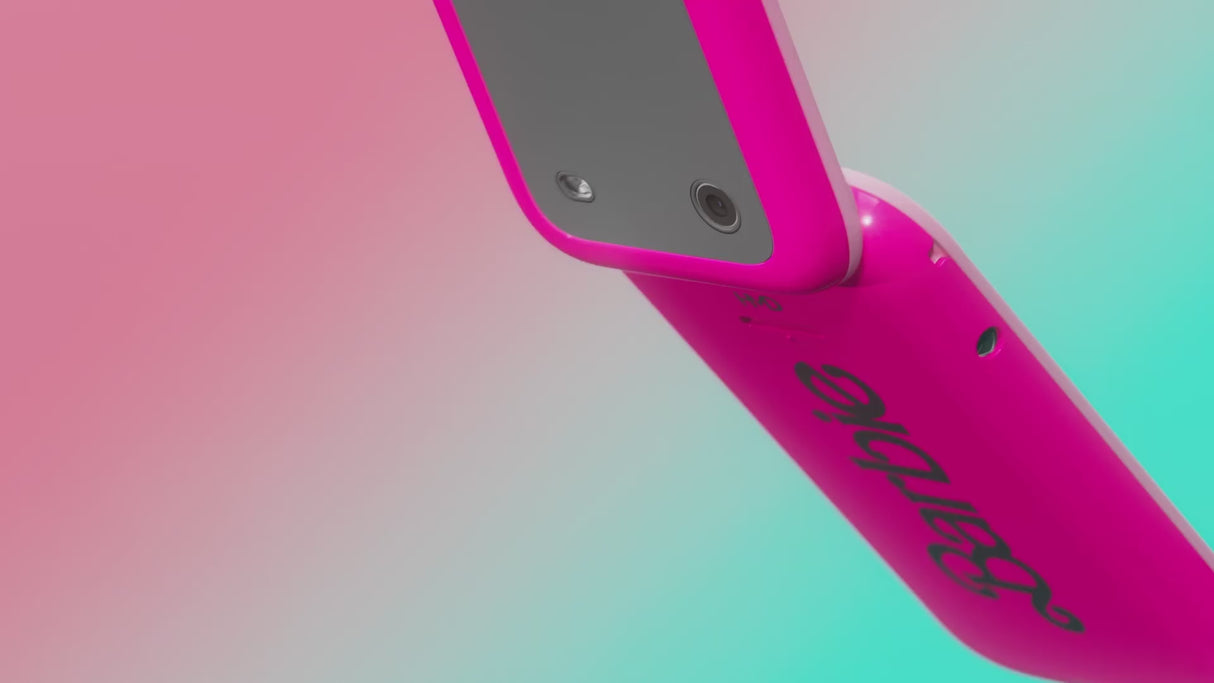 HMD Barbie Flip Phone Sim Free - Pink | 1GF030APC1L04