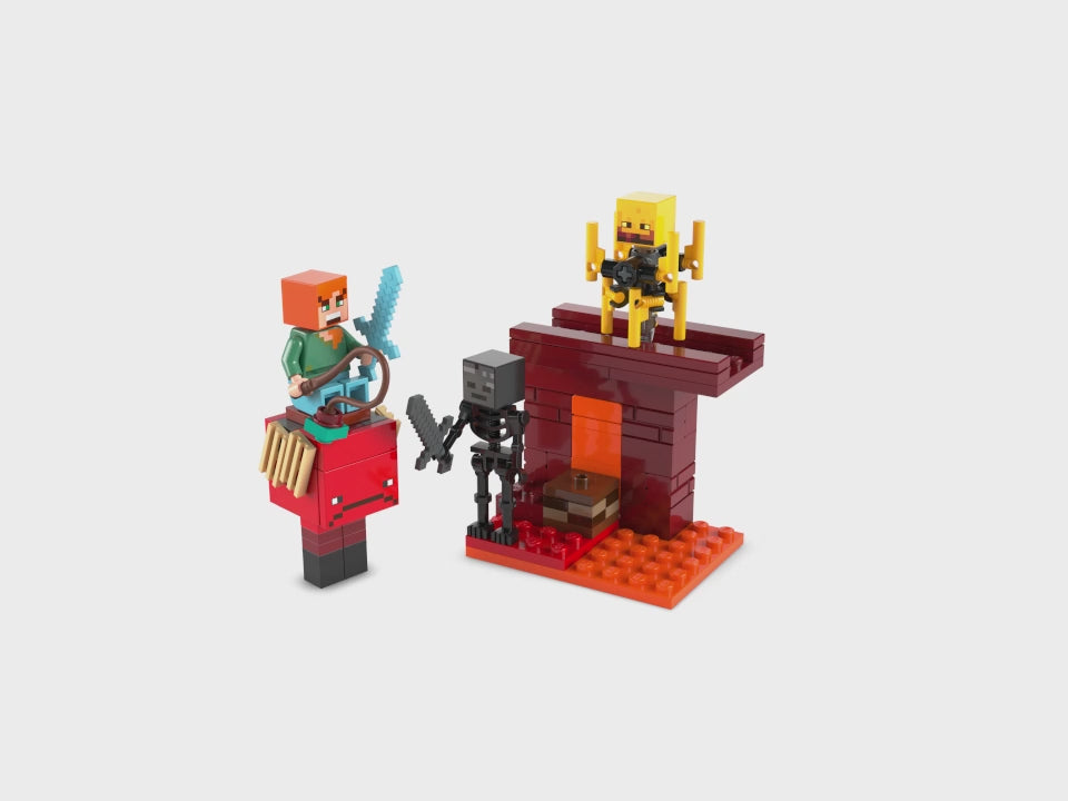 Lego The Nether Lava Battle | 21266