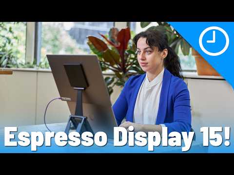 Espresso 15.6" Full HD Portable Display Monitor with Stand | 900-00036