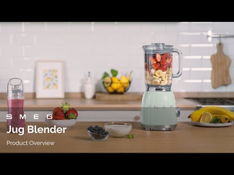 Smeg 50's Retro Food Blender - Red | BLF03RDUK