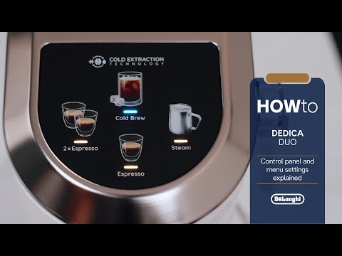 DeLonghi Dedica Duo Espresso Coffee Machine - White | EC890.WI
